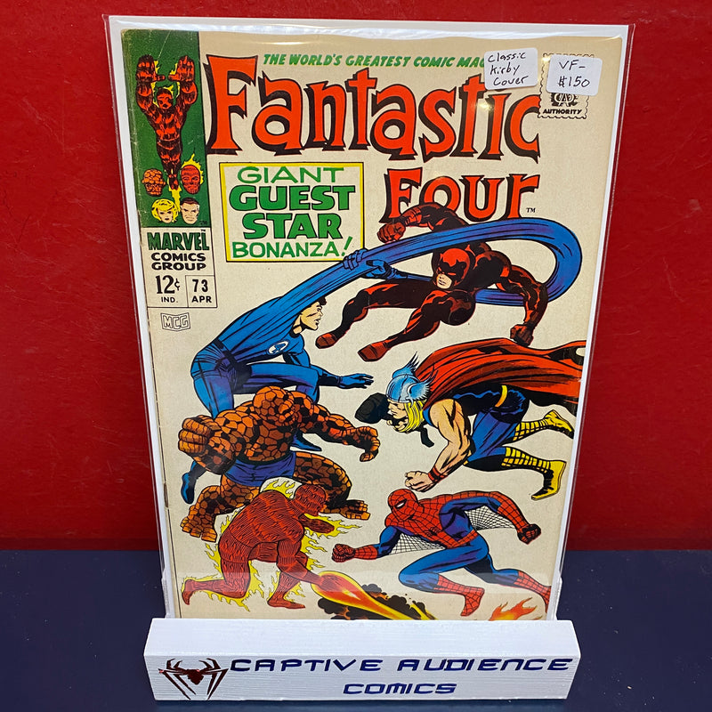 Fantastic Four, Vol. 1 #73 - Classic Kirby Cover - VF-