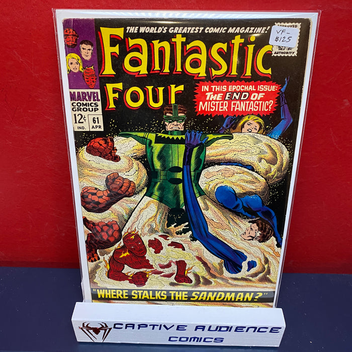 Fantastic Four, Vol. 1 #61 - VF-