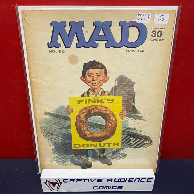 Mad #90 - 30 Cent Variant - GD-