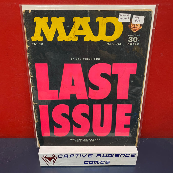 Mad #91 - 30 Cent Variant - FR