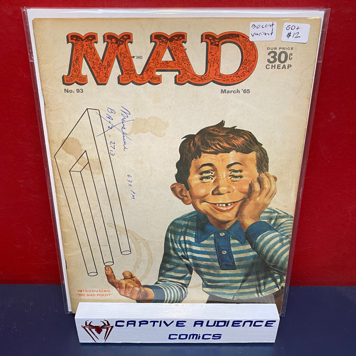 Mad #93 - 30 Cent Variant - GD+