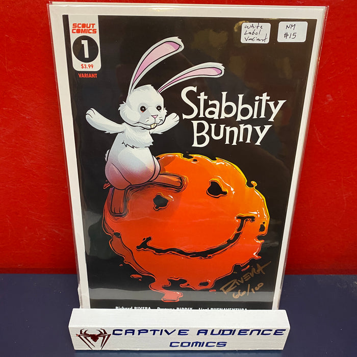 Stabbity Bunny #1 - White Label Variant - NM