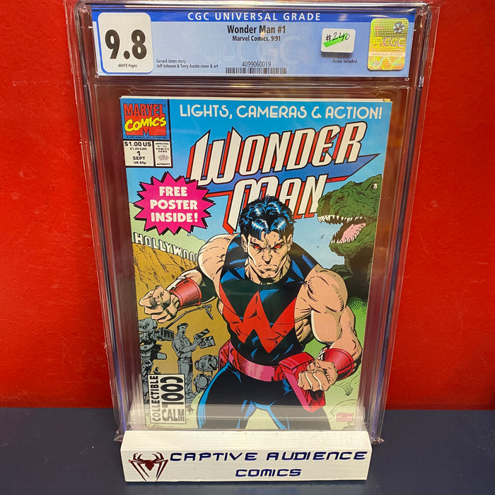 Wonder Man, Vol. 2 #1 - CGC 9.8
