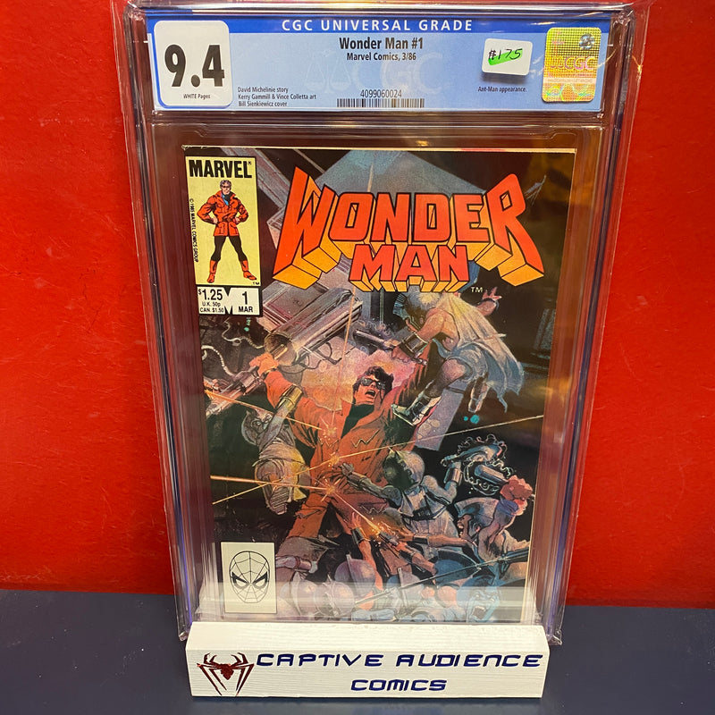 Wonder Man, Vol. 1 #1 - CGC 9.4