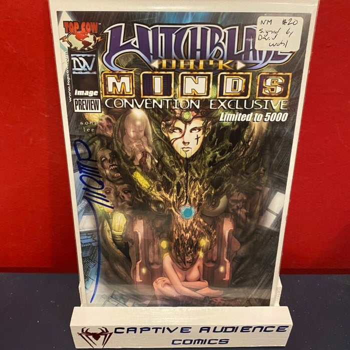 Witchblade / Dark Minds # - Signed by David Wohl - NM