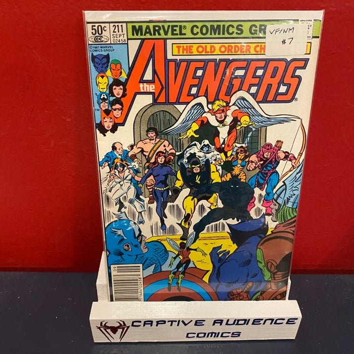 Avengers, The Vol. 1, The #211 - VF/NM