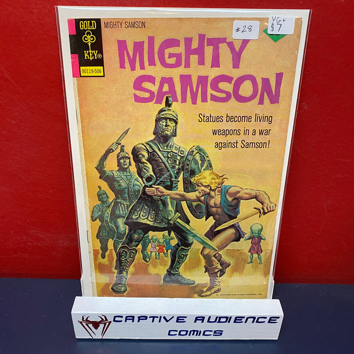 Mighty Samson #28 - VG+