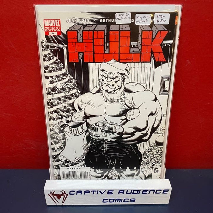 Hulk, Vol. 1 #9 - 1:100 Ed McGuiness Variant - NM-