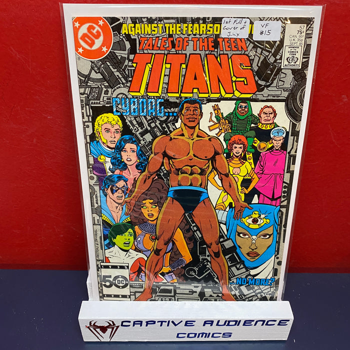 Tales of the Teen Titans #57 - 1st Full + Cover of Jinx - VF