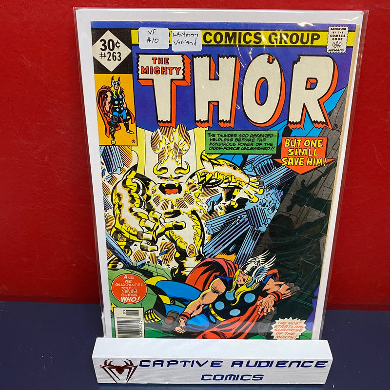 Thor, Vol. 1 #263 - Whitman Variant - VF