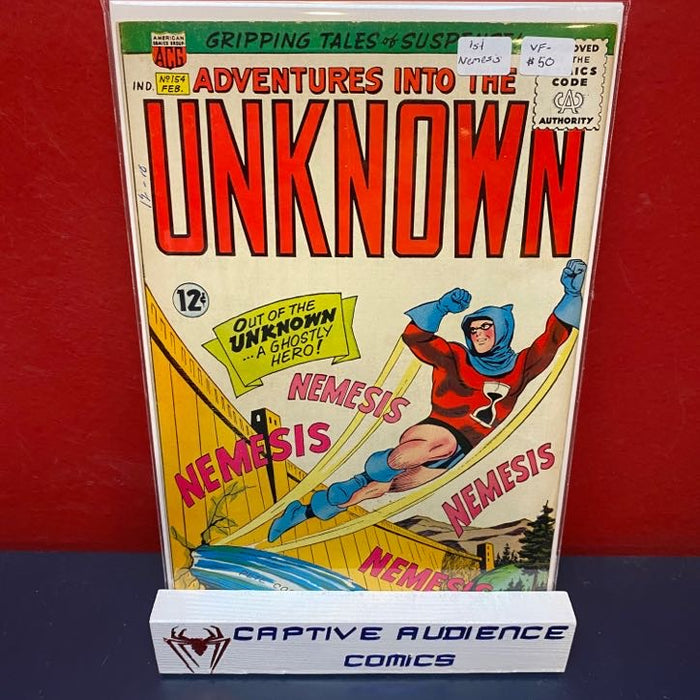 Adventures Into the Unknown, Vol. 1 #154 - 1st Nemesis - VF-
