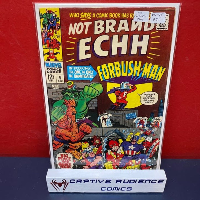 Not Brand Echh #5 - 1st Forbush-Man - FN/VF
