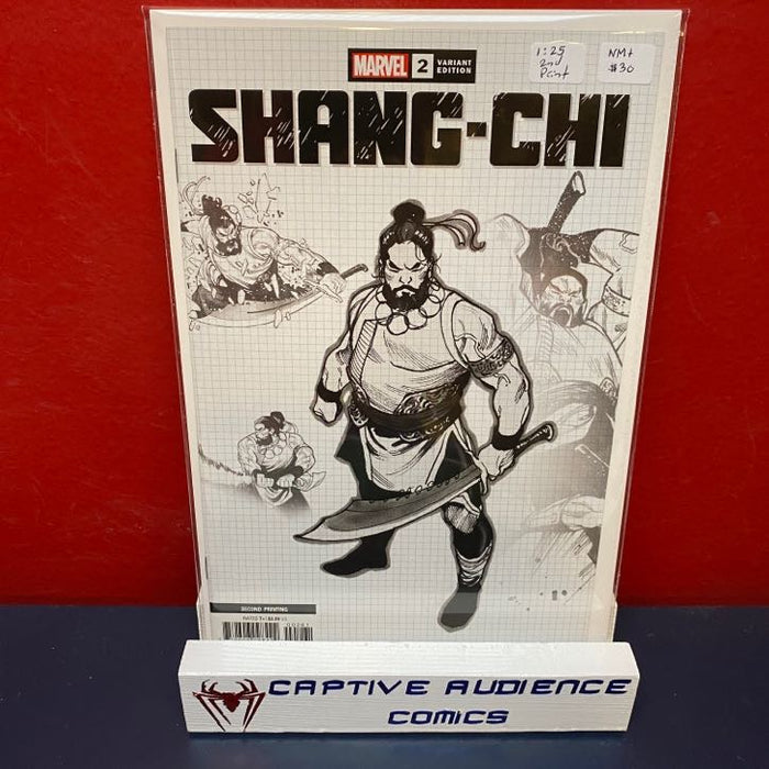 Shang-Chi #2 - 1:25 Second Print Variant - NM+