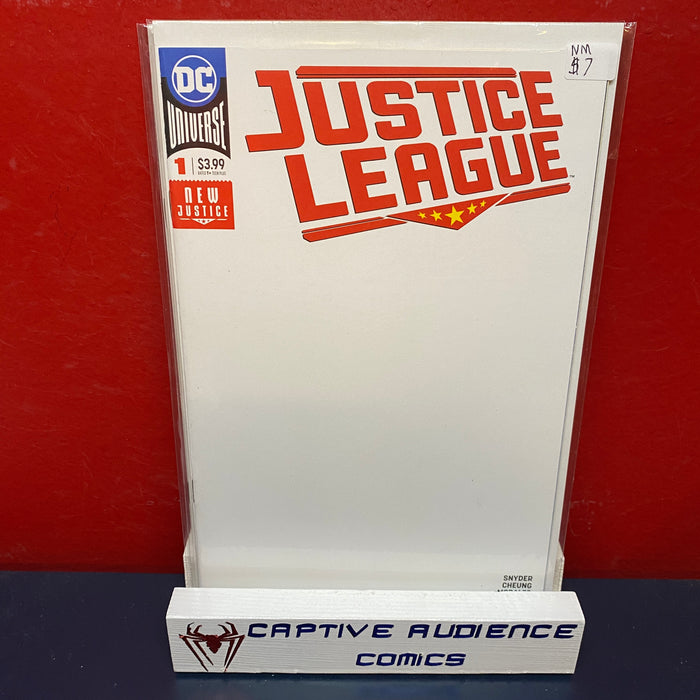 Justice League, Vol. 3 #1 - Blank Variant - NM