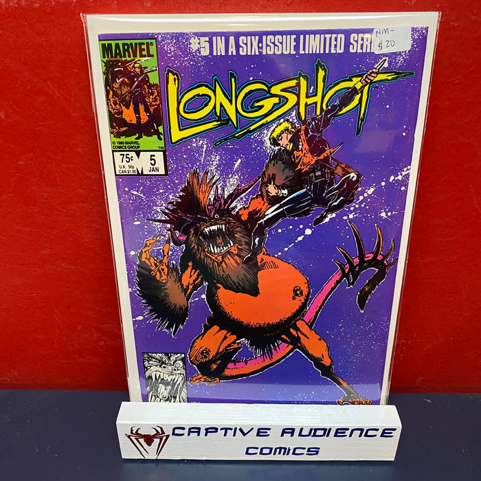 Longshot, Vol. 1 #5 - NM-