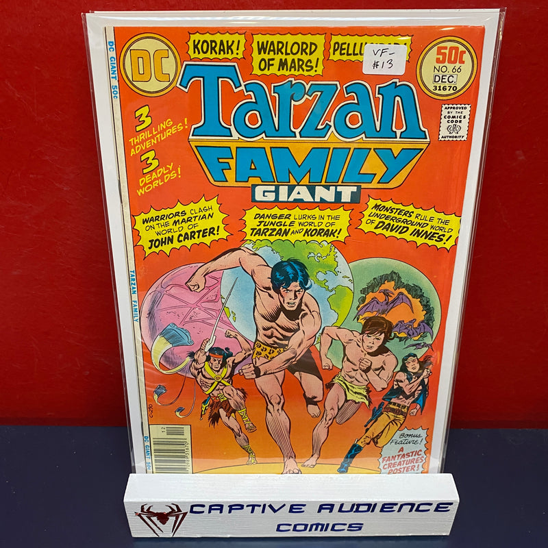 Tarzan Family #66 - VF-