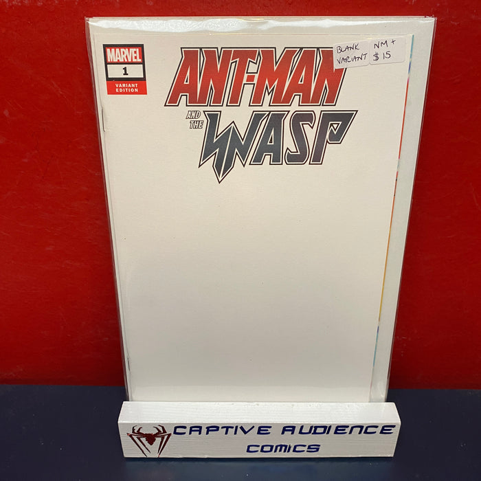 Ant-man and the Wasp #1 - Blank Variant - NM+