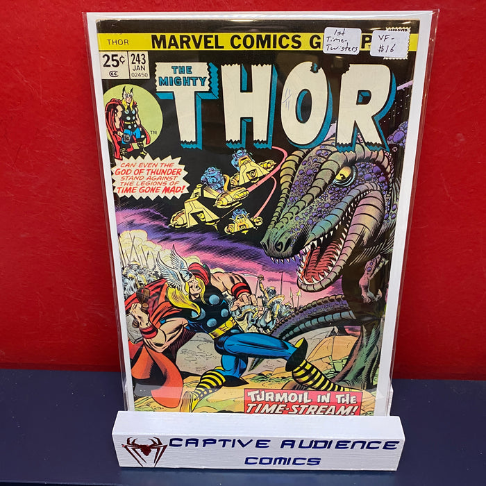 Thor, Vol. 1 #243 - 1st Time-Twisters - VF-
