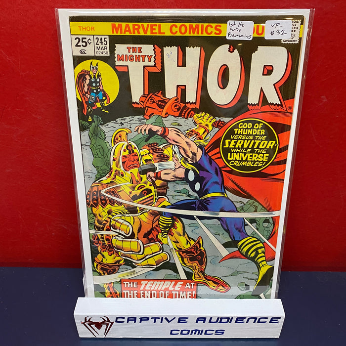 Thor, Vol. 1 #245 - 1st He Who Remains - VF-