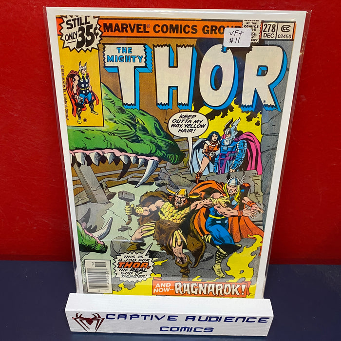 Thor, Vol. 1 #278 - VF+