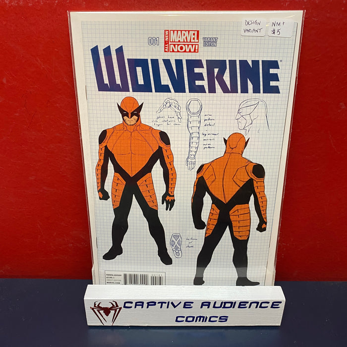 Wolverine, Vol. 6 #1 - Design Variant - NM+