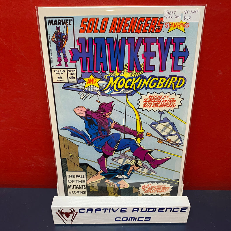 Hawkeye, Vol. 1 #1 - First Trick Shot - VF/NM