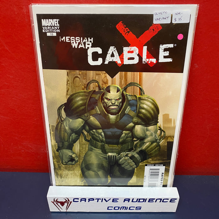 Cable, Vol. 2 #15 - Olivetti Variant - NM-