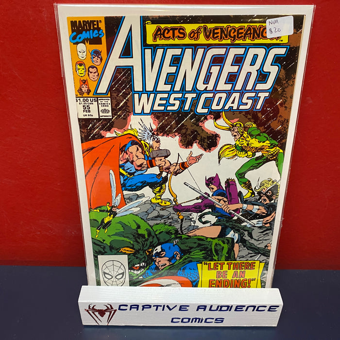 West Coast Avengers, The Vol. 2 #55 - NM