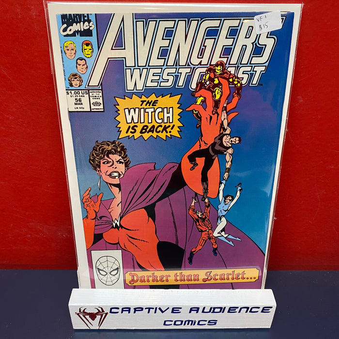 West Coast Avengers, The Vol. 2 #56 - VF+