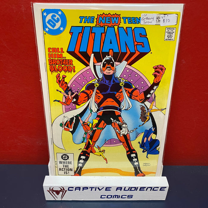 New Teen Titans, The Vol. 1 #22 - 1st Bethany Snow - VF+