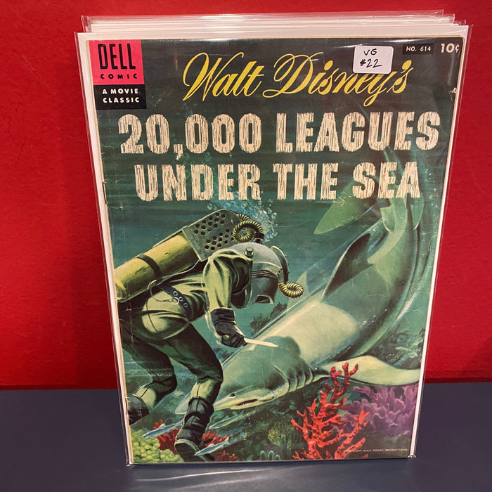 Four Color Series II #614 - 20,000 Leagues Under the Sea - VG