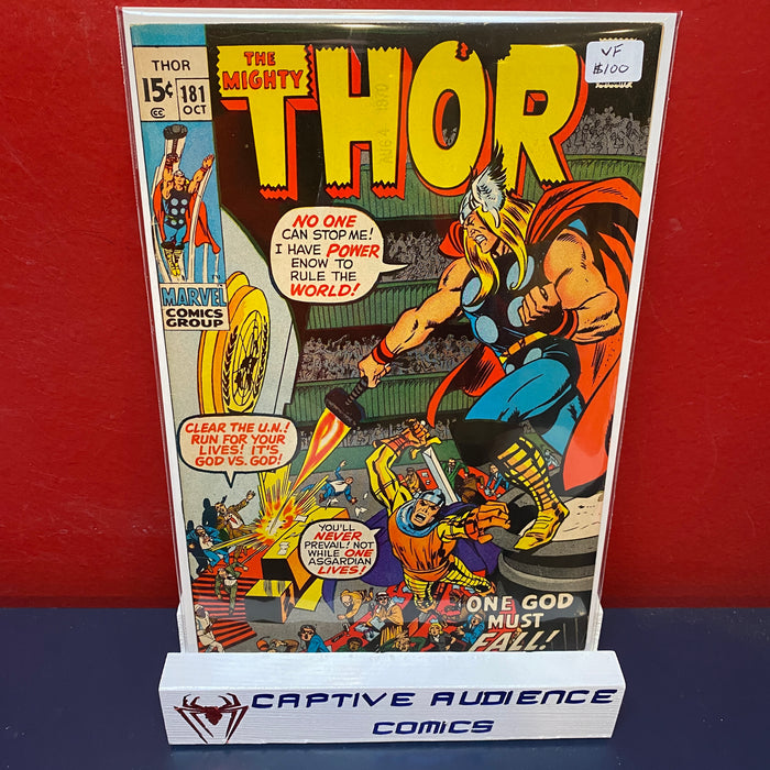 Thor, Vol. 1 #181 - VF