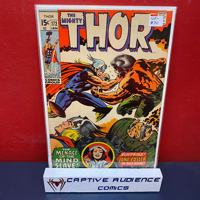 Thor, Vol. 1 #172 - VF-
