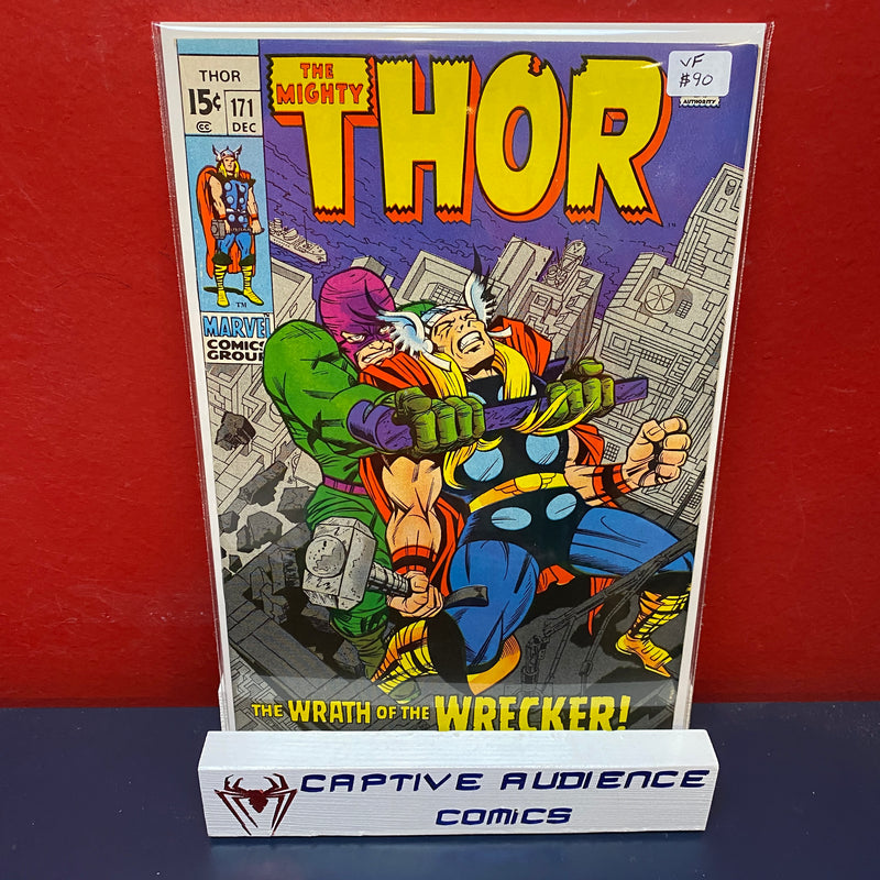 Thor, Vol. 1 #171 - VF