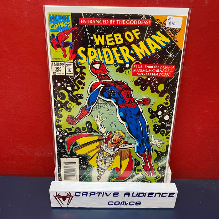 Web of Spider-Man, Vol. 1 #104 - VF-