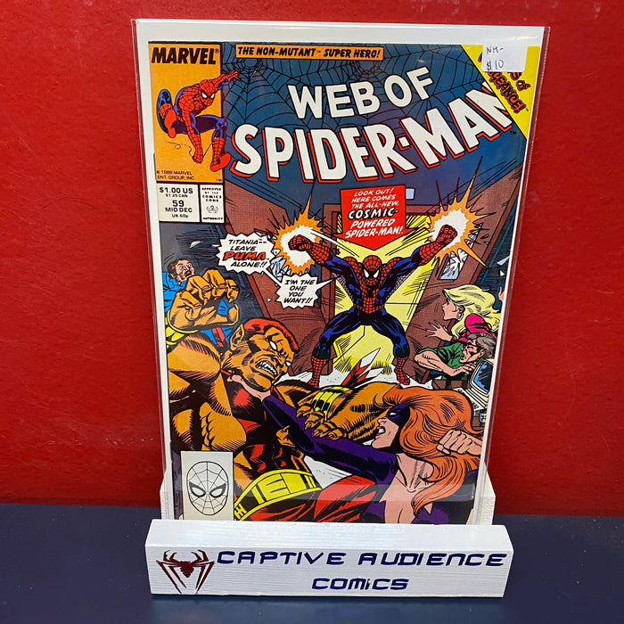 Web of Spider-Man, Vol. 1 #59 - NM-