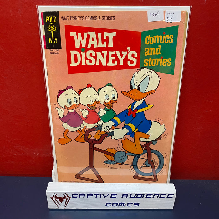 Walt Disney's Comics and Stories #365 - FN+