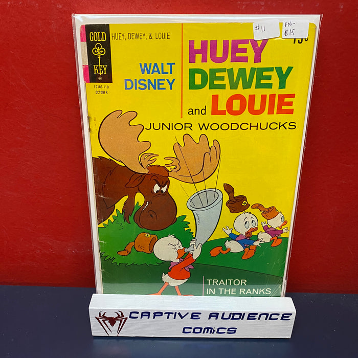Huey, Dewey, and Louie Junior Woodchucks #11 - FN-