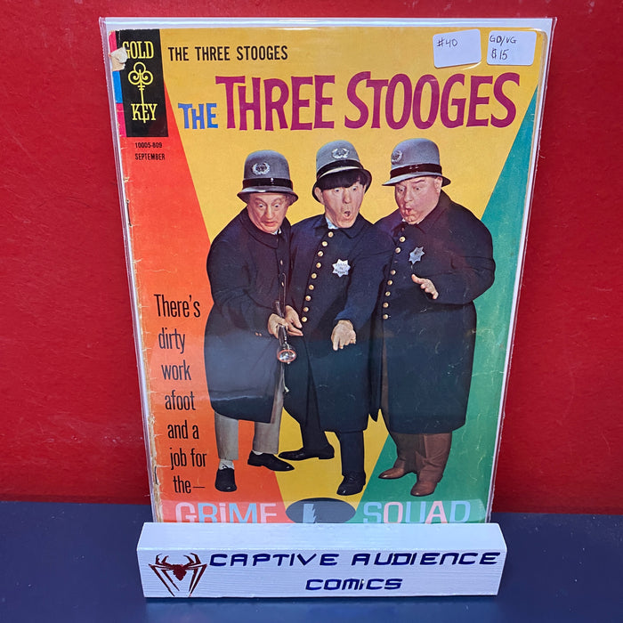 Three Stooges #40 - GD/VG