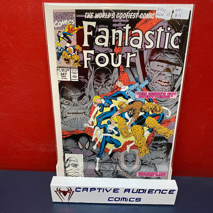 Fantastic Four, Vol. 1 #347 - First New FF - NM-