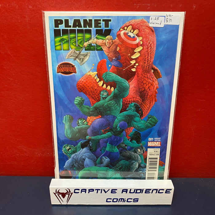 Planet Hulk #1 - 1:25 Variant - NM-