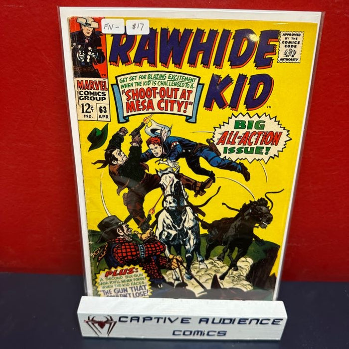 Rawhide Kid, Vol. 1 #63 - FN-