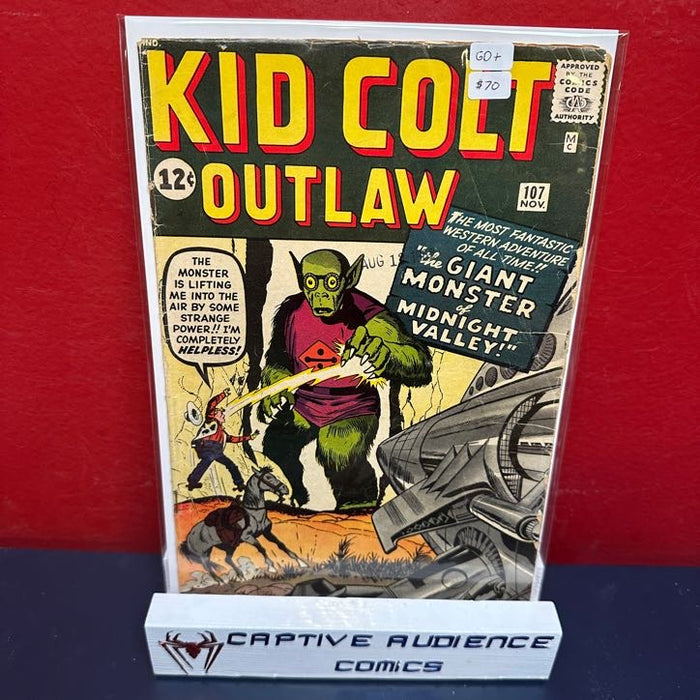 Kid Colt Outlaw #107 - GD+
