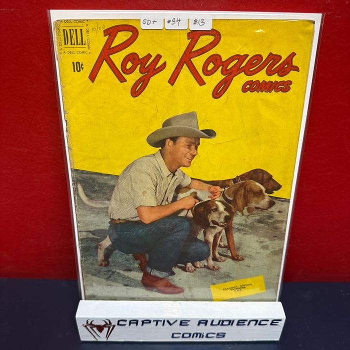 Roy Rogers Comics #34 - GD+