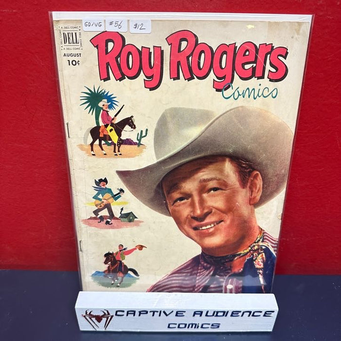 Roy Rogers Comics #56 - GD/VG