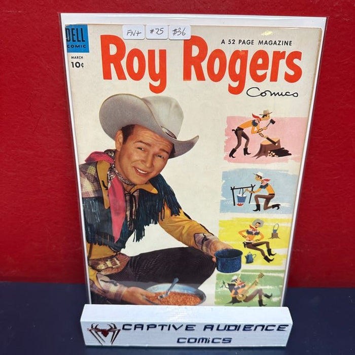 Roy Rogers Comics #75 - FN+