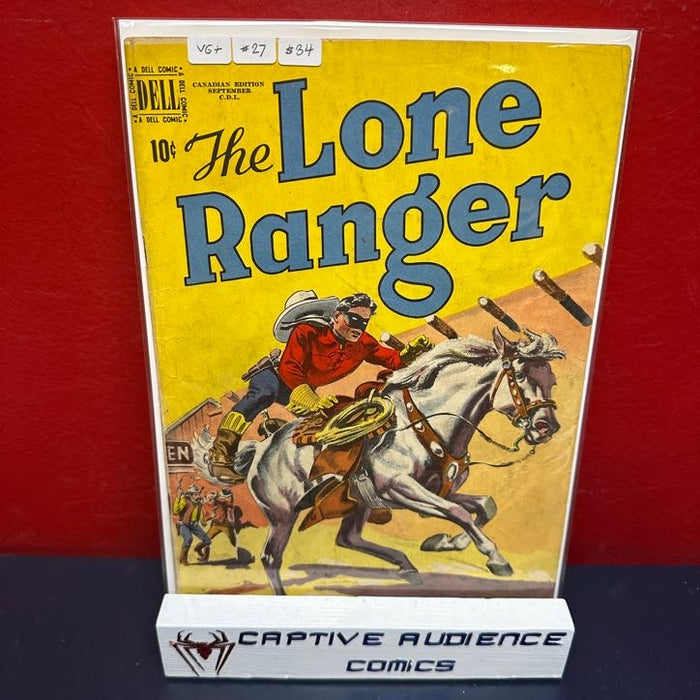 Lone Ranger, The #27 - VG+