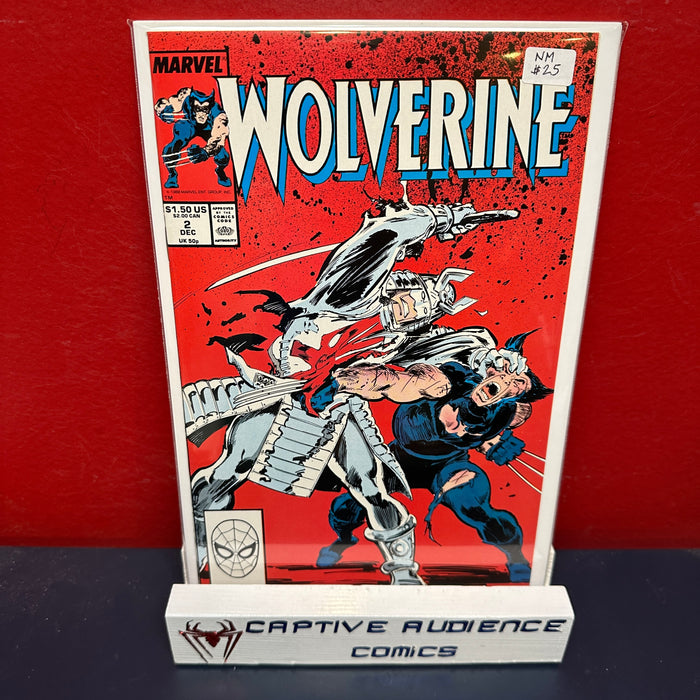 Wolverine, Vol. 2 #2 - NM