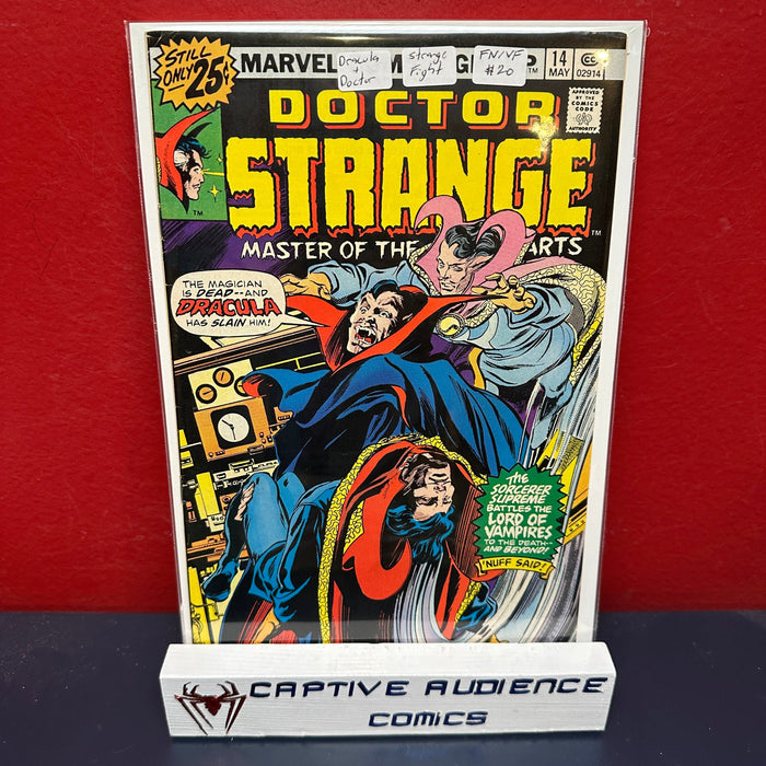 Doctor Strange, Vol. 2 #14 - Dracula Doctor Strange Fight - FN/VF
