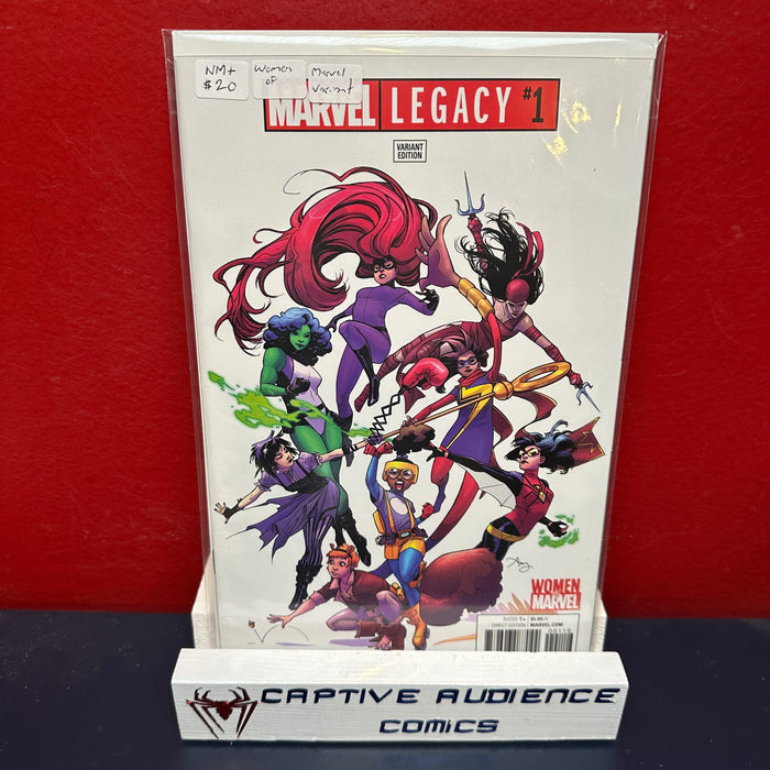 Marvel Legacy #1 - Women of Marvel Variant - NM+